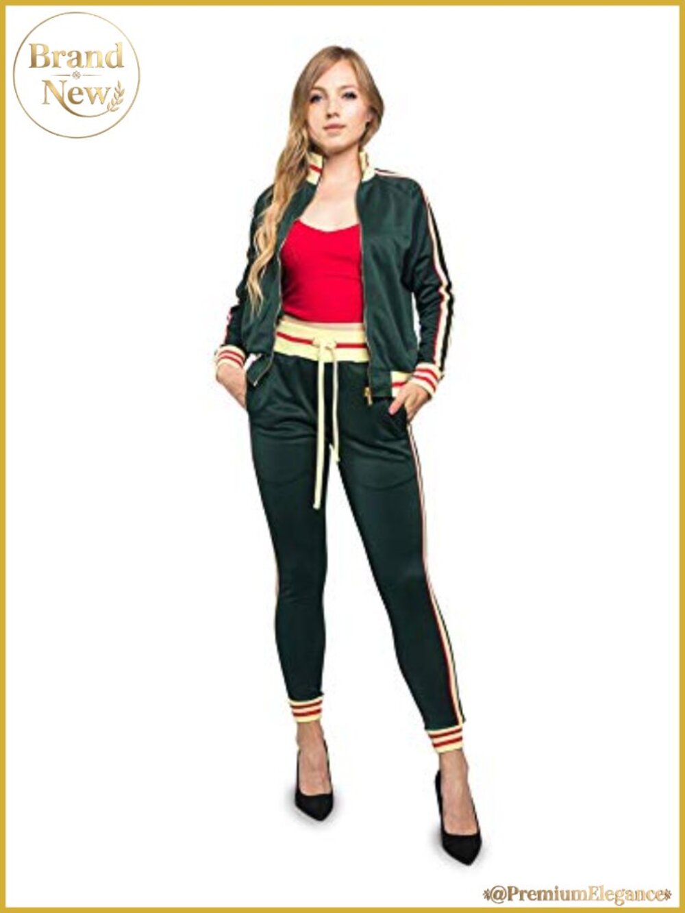 Women's 2 Piece Tracksuit Set Long Sleeve Sweatshirt and Sweatpants